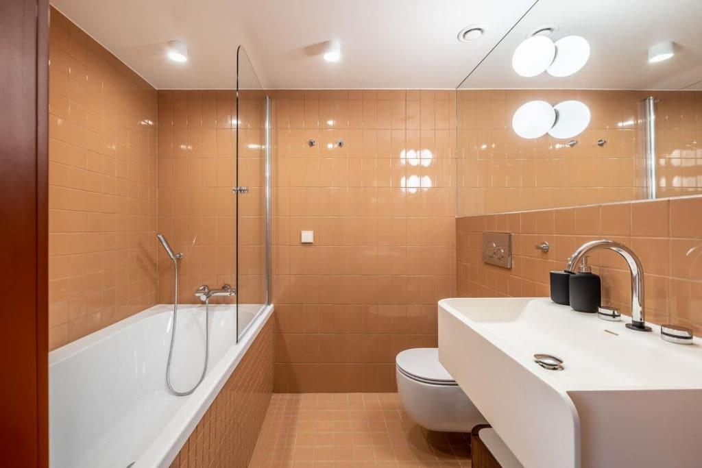 리가 Designer Loft In The City Center 아파트 외부 사진