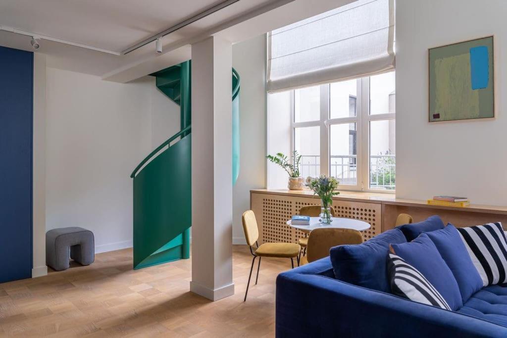 리가 Designer Loft In The City Center 아파트 외부 사진
