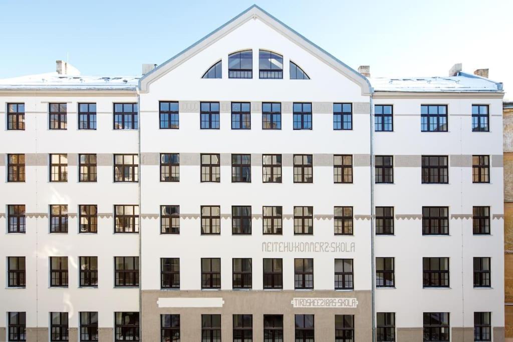 리가 Designer Loft In The City Center 아파트 외부 사진